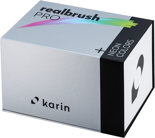 Karin Realbrush PRO Mega Aquarelmarkers Box PLUS 72 kleuren + 3 blenders set-2