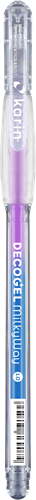 Karin Decogel 1.0 Gelpen Milky Way Violet