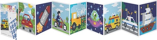 Pixelhobby Patronen Zigzag Inspiratieboekje Vervoer