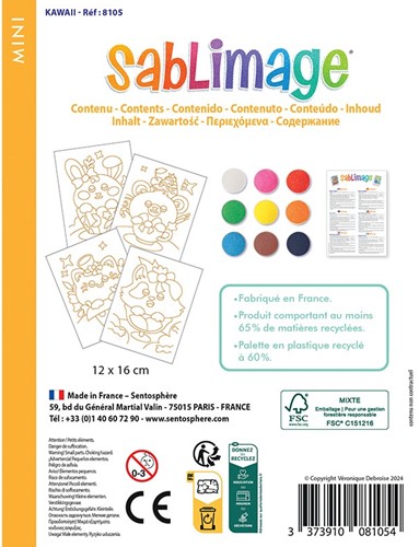 Sentosphere Mini Sablimage Set Kawaii-2