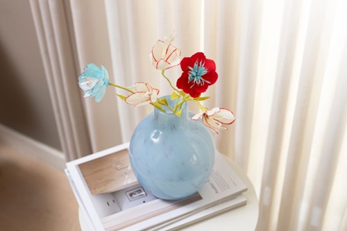 CC Mini hobby set Crepe paper Flowers Pastel colours-3
