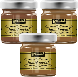 Pentart Liquid Metal Ölfarbe 30 ml