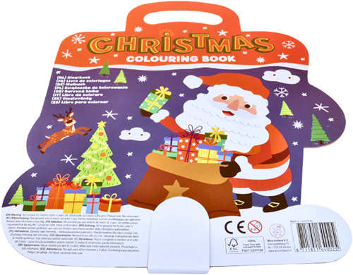 Wins Kleurboek met handvat Kerst