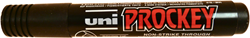 Uni-ball Prockey Permanent Marker Black Bullet 5.7mm Blister