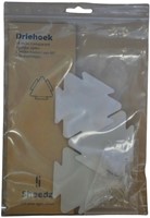 Sheedz Triangle Transparent 24 pcs-2