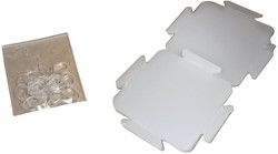 Sheedz Square Transparent 18 pcs