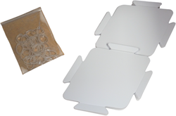 Sheedz Narrow Diamond White 18 pcs