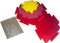 Sheedz Vera Bird Red/Yellow-3