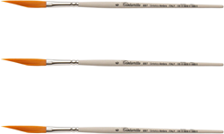 Tintoretto Synthetische Aquarelkwasten Dagger Maat 6 3 stuk