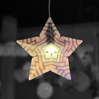 Sheedz Lampvorm Kerstster Transparant