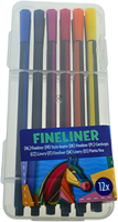 Wins Fineliner Set 12 Kleuren