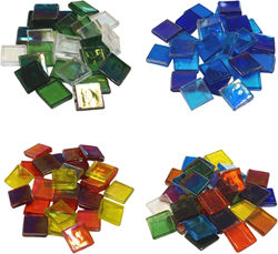 Mosaikstein Ice Glass Transparent 200g