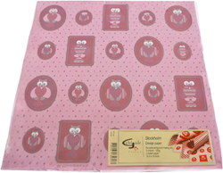Vivi Gade Doppelseitiges Scrapbooking-Papier Stockholm 30,5 x 30,5 cm, 5 Blatt