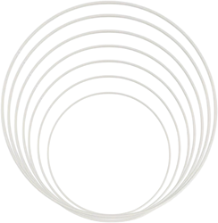 GC Metalen Ring Wit