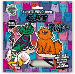 Splat Planet Knetmasse-Set Katzen 24 x 23,7 x 2,7 cm