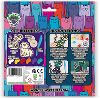 Splat Planet Clay Colouring Set Katten 24 x 23,7 x 2,7 cm-3