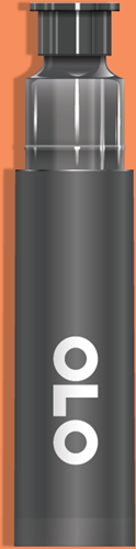 OLO Chisel Alcohol Marker Navulling Cartridge OR1.3 Papaya
