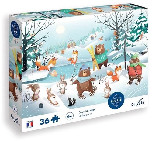Sentosphere Puzzle Unter dem Schnee 36 Teile