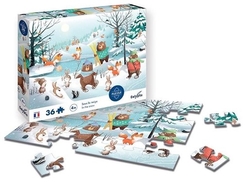 Sentosphere Puzzle Unter dem Schnee 36 Teile-2