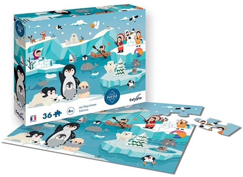 Sentosphere Puzzle Eskimos 36 Pieces-2