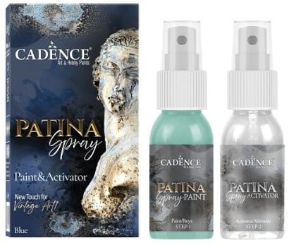 Cadence Patina Spray Paint Set Blue 50ml + 50 ml