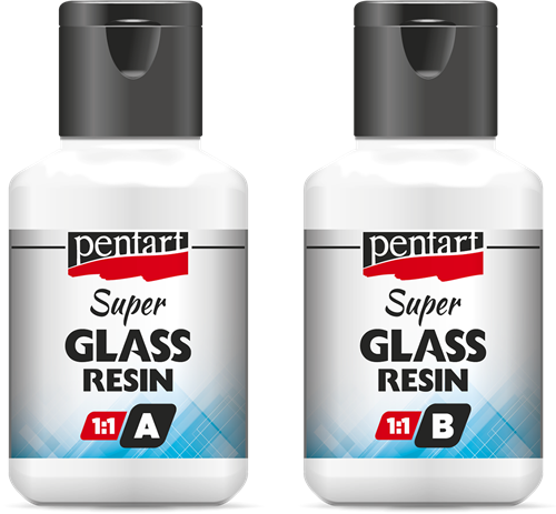Pentart Super Glass Resin 1:1 Set 40ml