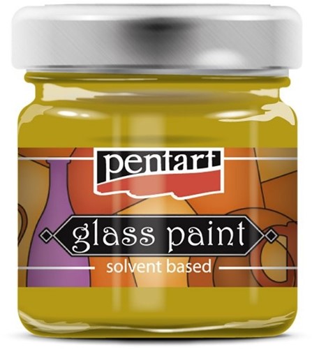 Pentart Glasverf Solvent Basis 30 ml Gember