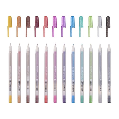 Sakura Gelly Roll Gel Pen Set Metallic 12 pieces-2