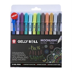 Sakura Gelly Roll Gel Pen Set Moonlight 12 stuks