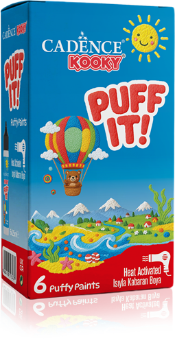 Cadence Kooky Puff it set 6x 25 ml