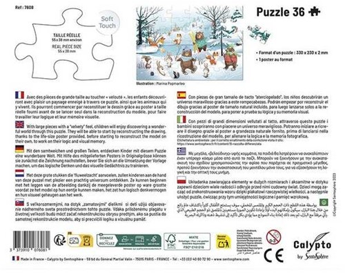 Sentosphere Puzzle Unter dem Schnee 36 Teile-3