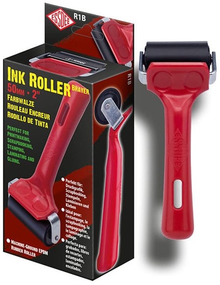 Rullo Inchiostratore Per Stampe Artistiche - 50 Mm Con Maniglia - Foto 9