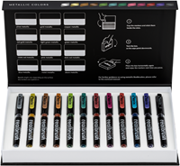 Karin Realbrush Metallic Set 12 kleuren-3