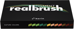Karin Realbrush Pigment Set Nature Colors Collection 12 kleuren