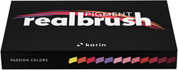 Karin Realbrush Pigment Set Passion Colors Collection 12 kleuren