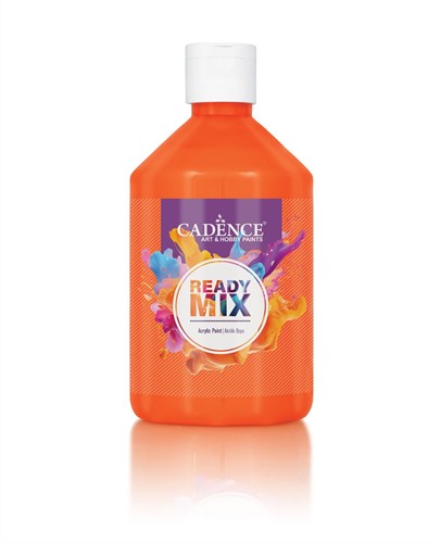 Cadence Ready Mix Acrylverf Mat 500 ml Oranje
