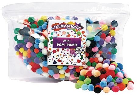 CS Mini Pom Poms - 500 stuk