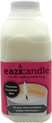 EaziCandle Premium Kaarsenwas 250gr met 2 Lonten