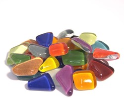 Soft Glass Polygonal Clear 100 gr