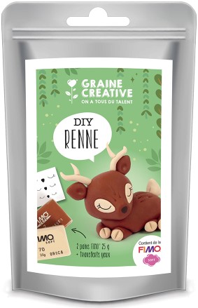GC  Fimo Soft Polymeerklei - Rendier