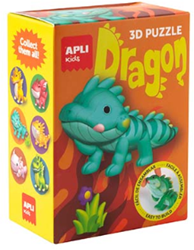 Apli Puzzle Drachen Orange