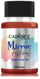 Cadence Mirror Festival Transparante Glasverf Antique Copper 50 ml