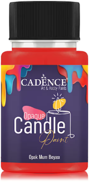 Cadence Opaque Kaarsenverf Bright Red 50 ml