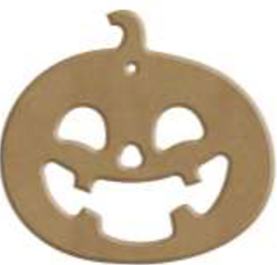 Gomille MDF-Figur Halloween-Kürbis 7 x 6 cm