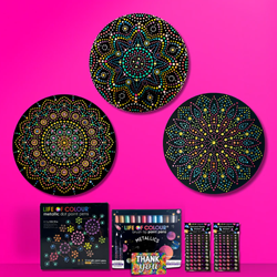 LOC Dot Painting Set Mandala 3-piece