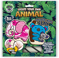 Splat Planet Knete-Malset Tiere 24 x 23,7 x 2,7 cm