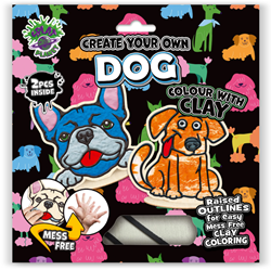 Splat Planet Knete-Malset Hund 24 x 23,7 x 2,7 cm