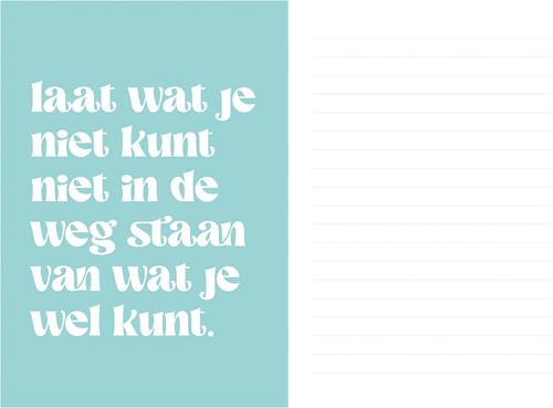 De Lantaarn My Notes - Let It Flow-2
