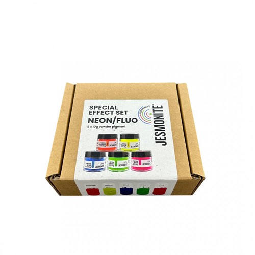 Jesmonite Special Effect Set 5x10gr Fluo