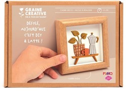 GC Fimo Koffiezetapparaat Miniatuur Frame Kit